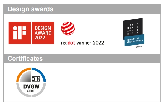 Hansgrohe Rebris S Смеситель для душа встраиваемый, внешняя часть, цвет: матовый черный 72667670
