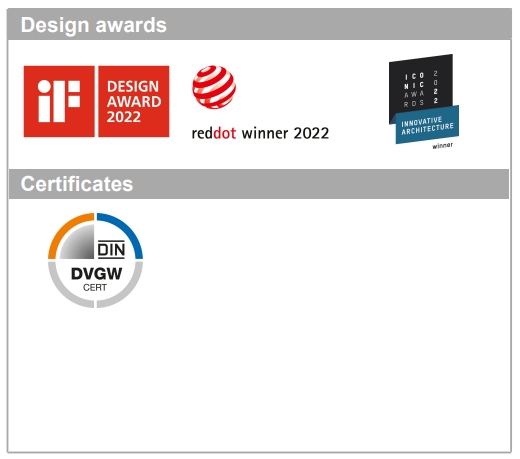 Hansgrohe Rebris E Смеситель для ванны встраиваемый на 2 потребителя, внешняя часть, цвет: хром 72468000