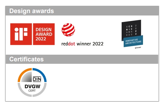 Hansgrohe Rebris E Смеситель для душа встраиваемый, внешняя часть, цвет: хром 72659000