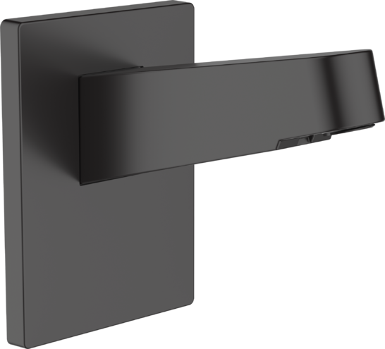 Hansgrohe Pulsify Держатель верхнего душа настенный 15 см, цвет: матовый черный 24149670