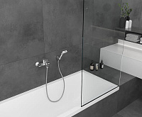 Hansgrohe Vernis Shape Смеситель для ванны, излив 16,6 см, цвет: хром 71450000