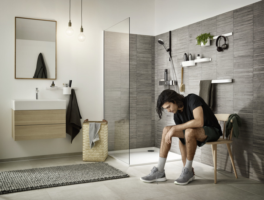 Hansgrohe WallStoris Полотенцедержатель подвесной 58,1 см, пластик цвет: белый 27926700