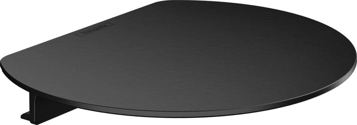 Hansgrohe WallStoris Полка для ванной на штангу 20x16,9 см, цвет: черный 27915670