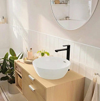 Hansgrohe Rebris S Смеситель для раковины, с донным клапаном, цвет: матовый черный 72580670