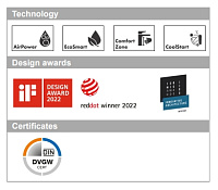 Hansgrohe Rebris E Смеситель для раковины однорычажный, без донного клапана, цвет: матовый черный 72560670