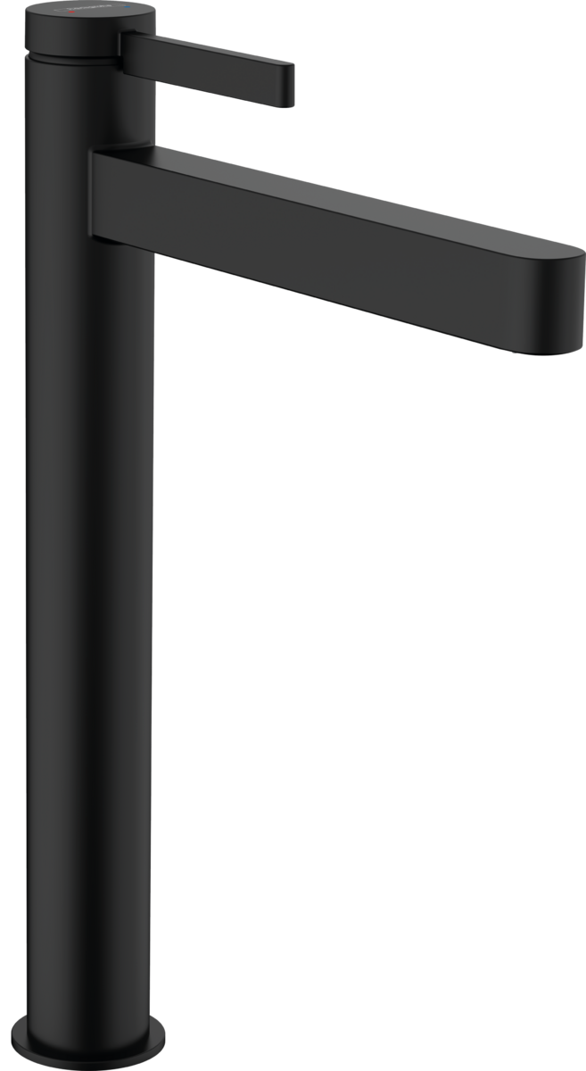 Hansgrohe Finoris Смеситель для раковины, с донным клапаном, цвет: матовый черный 76070670