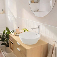 Hansgrohe Rebris S Смеситель для раковины, без донного клапана, цвет: хром 72582000