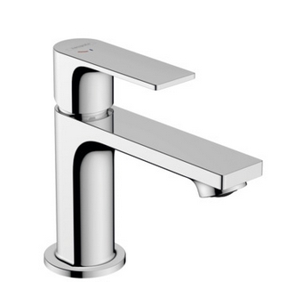 Hansgrohe Rebris E Смеситель для раковины однорычажный, с донным клапаном, цвет: хром 72587000