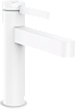 Hansgrohe Finoris Смеситель для раковины однорычажный, с донным клапаном, цвет: матовый белый 76024700