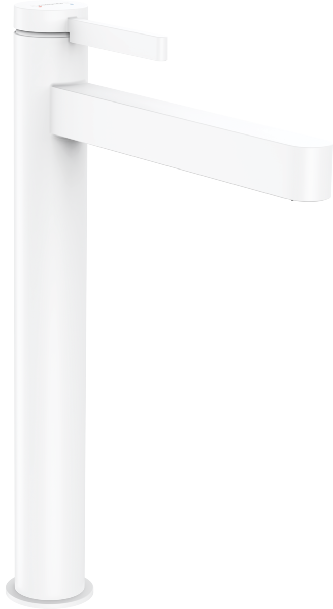 Hansgrohe Finoris Смеситель для раковины, с донным клапаном, цвет: матовый белый 76070700