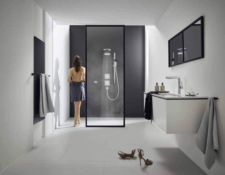 Hansgrohe Finoris Смеситель для раковины, с донным клапаном, цвет: хром 76063000