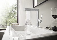 Hansgrohe Finoris Смеситель для раковины, с донным клапаном, цвет: хром 76063000