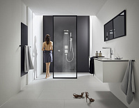 Hansgrohe Finoris Смеситель для раковины, с донным клапаном, цвет: хром 76063000