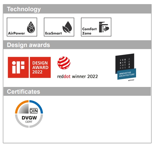Hansgrohe Rebris S Смеситель для раковины 210 с поворотным изливом, цвет: матовый черный 72536670