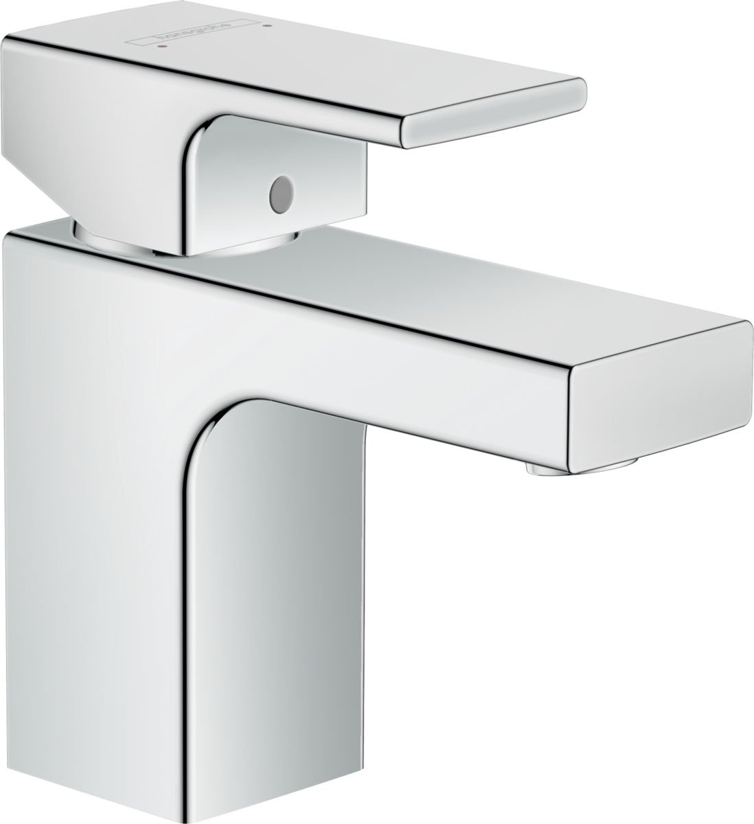 Hansgrohe Vernis Shape Смеситель для раковины однорычажный, с донным клапаном, цвет: хром 71560000
