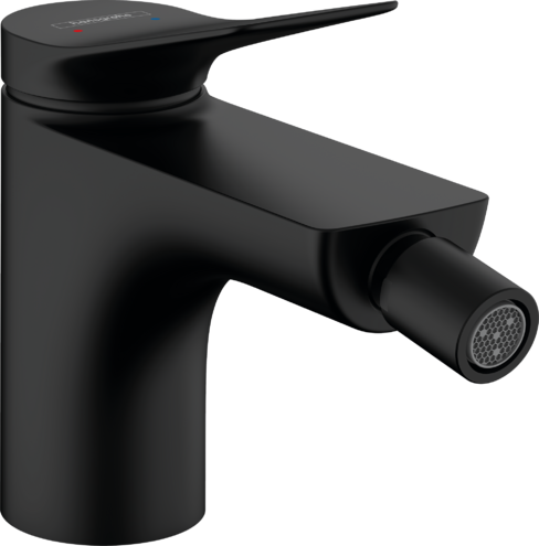 Hansgrohe Vivenis Смеситель для биде однорычажный, с донным клапаном, цвет: черный 75200670