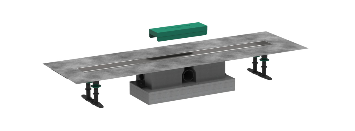 Hansgrohe RainDrain Внутренняя часть трапа 90 см цвет: серый 56025180