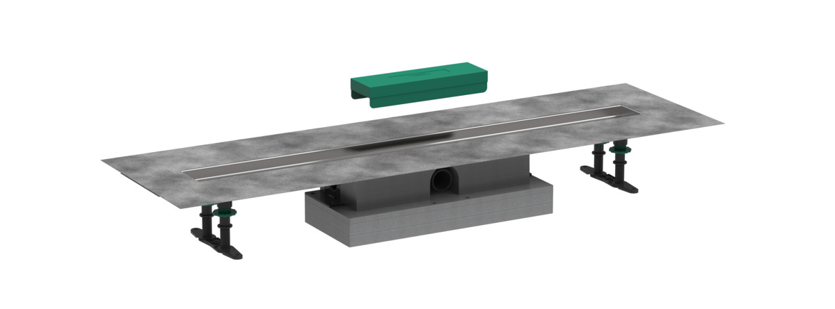 Hansgrohe RainDrain Внутренняя часть трапа 90 см цвет: серый 56019180