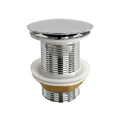 Ceramicanova Донный клапан без перелива, цвет: хром глянцевый CN2000CH