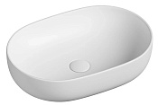 Ceramicanova Element Раковина чаша 60х41,5 см, без перелива, цвет: белый глянцевый CN6047