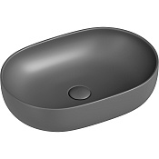 Ceramicanova Element Раковина чаша 60х41,5 см, без перелива, цвет: антрацит матовый CN6047MH