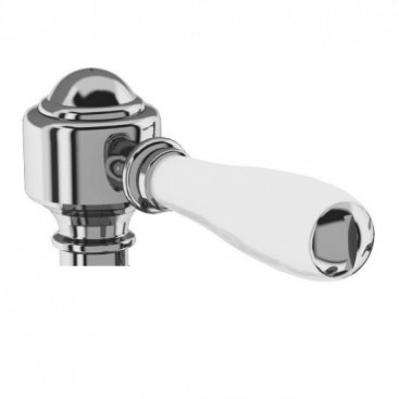 Burlington Arcade Ручка-рычаг для смесителя, цвет: хром/белый глянцевый ARC65 CHR