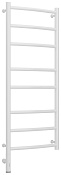Сунержа Галант 3.0 Полотенцесушитель электрический 43,2x112,4h см, левое, цвет: белый 12-5800-1040