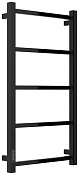 Стилье Формат 26 Полотенцесушитель электрический 43x7,4x80h см, цвет: черный глянцевый 17527-8040