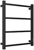 Стилье Формат 26 Полотенцесушитель электрический 53x7,4x60h см, цвет: черный матовый 31526-6050