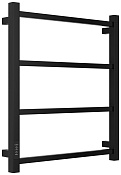 Стилье Формат 26 Полотенцесушитель электрический 53x7,4x60h см, цвет: черный матовый 31527-6050