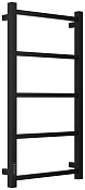Стилье Формат 26 Полотенцесушитель электрический 43x7,4x80h см, цвет: черный матовый 31527-8040