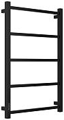 Стилье Формат 26 Полотенцесушитель электрический 53x7,4x80h см, цвет: черный матовый 31527-8050