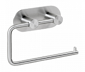 Bemeta Easy Держатель туалетной бумаги открытый, подвесной, цвет: сталь шлифованная 163112025