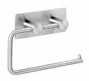 Bemeta Easy Держатель туалетной бумаги открытый, подвесной, цвет: сталь шлифованная 163112225