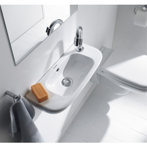 Duravit D-Code Крючок для полотенца подвесной, цвет: хром 0099041000