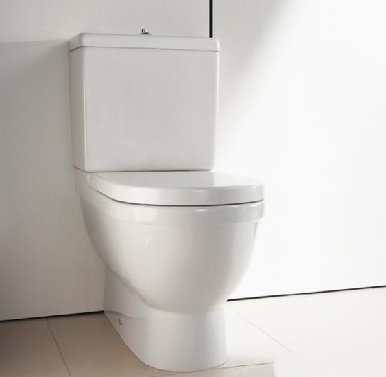 Duravit Starck 3 Унитаз комбинированный напольный 37x66x43h см, цвет: белый 01280900001