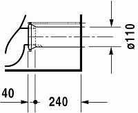 Duravit Starck 3 Унитаз комбинированный напольный 37x66x43h см, цвет: белый 01280900001