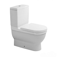 Duravit Starck 3 Унитаз комбинированный напольный 37x66x43h см, цвет: белый 01280900001