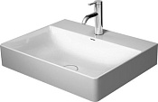 Duravit DuraSquare Раковина подвесная прямоугольная с 1 отв 60x47x14,5h см, цвет: белый 2353600073