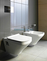 Duravit DuraStyle Унитаз безободковый подвесной Rimless 37x54x35h см, цвет: белый 2538092000