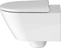 Duravit D-Neo Унитаз подвесной Rimless 37x54x36h см, цвет: белый 2577090000