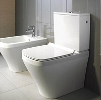 Duravit DuraStyle Унитаз комбинированный напольный 37x63x42h см, цвет: белый 21550900001