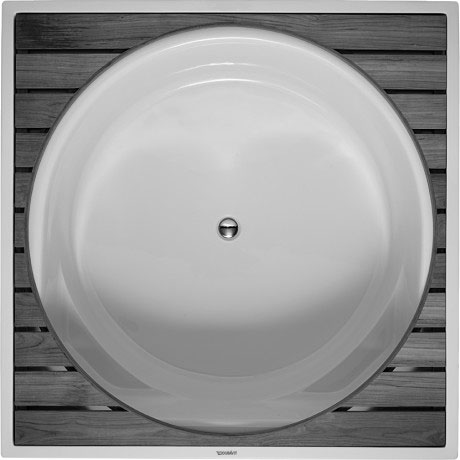 Duravit Blue Moon Ванна акриловая встраиваемая 140х140x58h см, цвет: белый 700143000000000