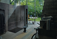 Duravit Stonetto Душевой поддон 90х90x5h см, цвет: антрацит 720146680000000