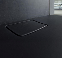 Duravit Stonetto Душевой поддон 90х90x5h см, цвет: антрацит 720146680000000