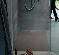 Duravit Stonetto Душевой поддон 120х100x5h см, цвет: бетон 720168180000000