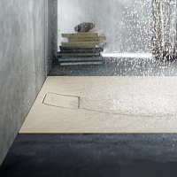 Duravit Stonetto Душевой поддон 140х100x5h см, цвет: песочный 720170480000000