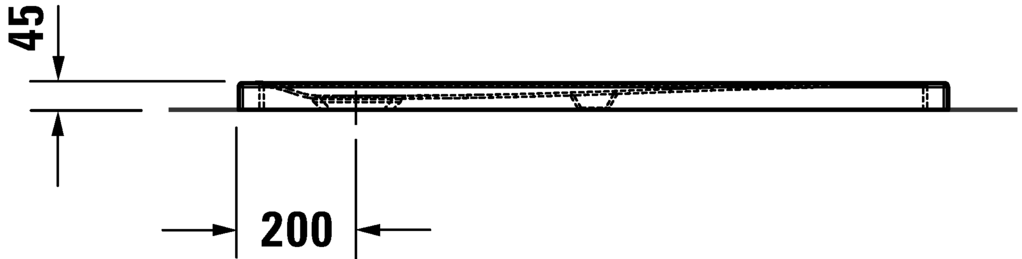 Duravit Tempano Душевой поддон сверхплоский 120х90x4,5h см, цвет: белый 720198000000000