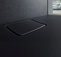 Duravit Stonetto Душевой поддон 160х90x5h см, цвет: антрацит 720218680000000