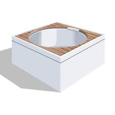 Duravit Blue Moon Деревянная решетка для ванны, цвет: тик 790851000000000